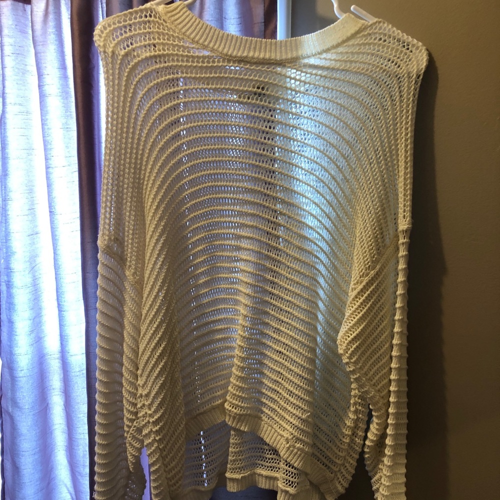 White light sweater